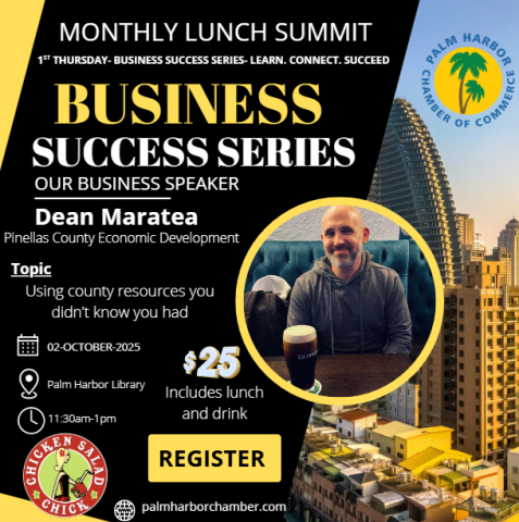 Promotional image of this event with a photo of the guest speaker