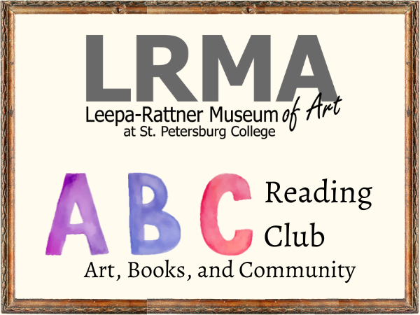 Leepa-Rattner Museum of Art Logo, ABC Reading Club: Arts, Books, Community